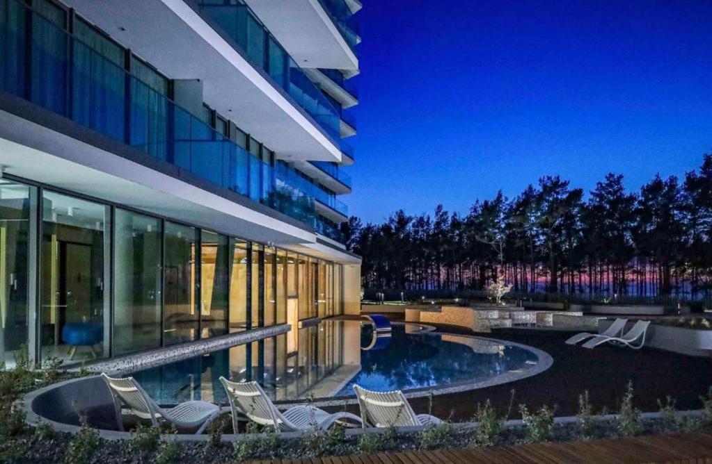 Wave Private Apartament - Sea View Мендзыздрое Экстерьер фото