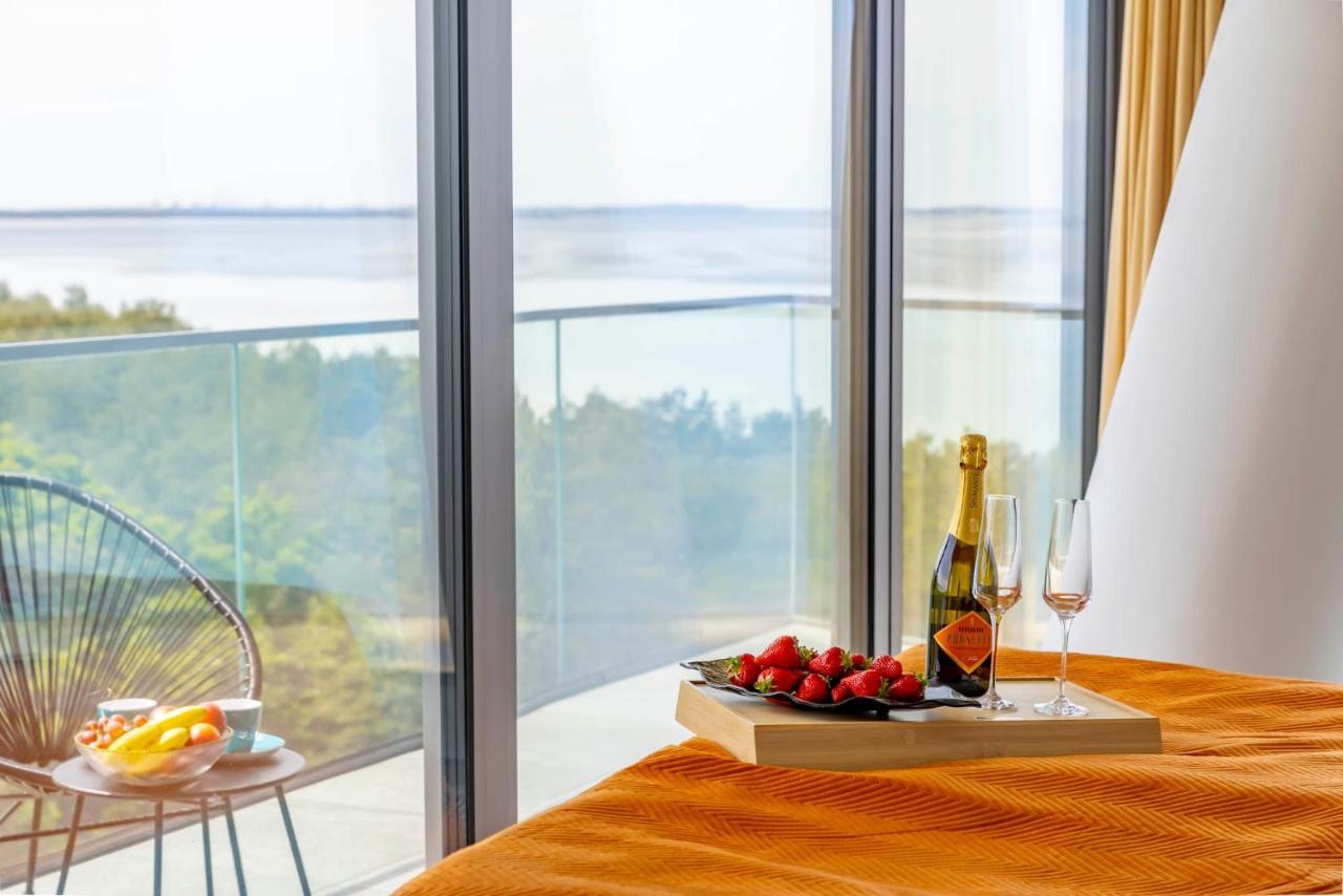 Wave Private Apartament - Sea View Мендзыздрое Экстерьер фото